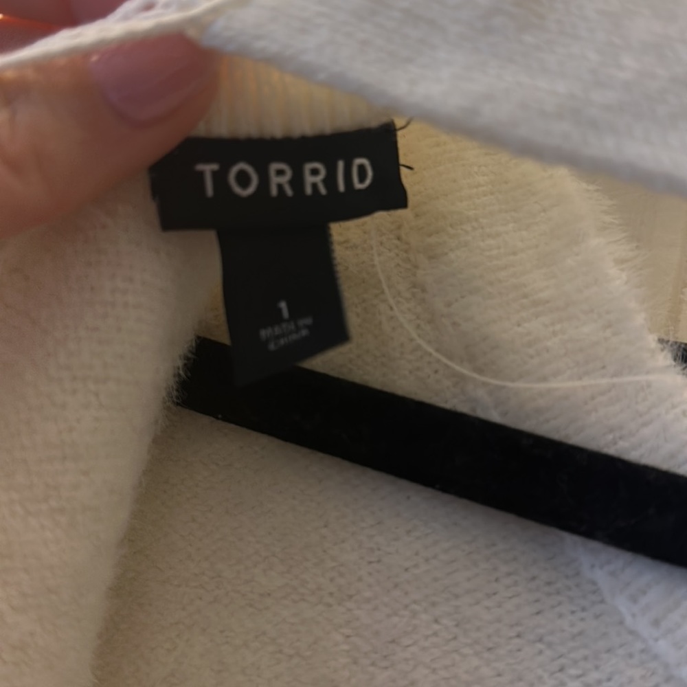 Torrid Drop Shoulder Sweater - Picture 8 of 9